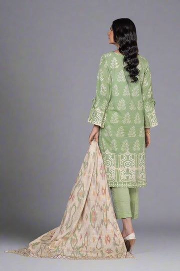 3PC Printed stitched Khaddar Suit KKH-2929 - Printed - KHAS STORES US - 3PC Printed stitched Khaddar Suit KKH-2929